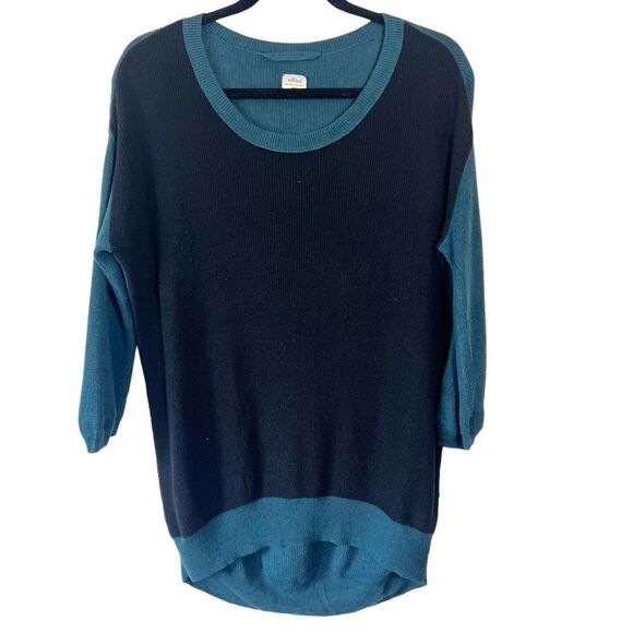 Aritzia Wilfred Silk Cashmere Ribbed Oversize Sweater Size Small - Picture 1 of 6